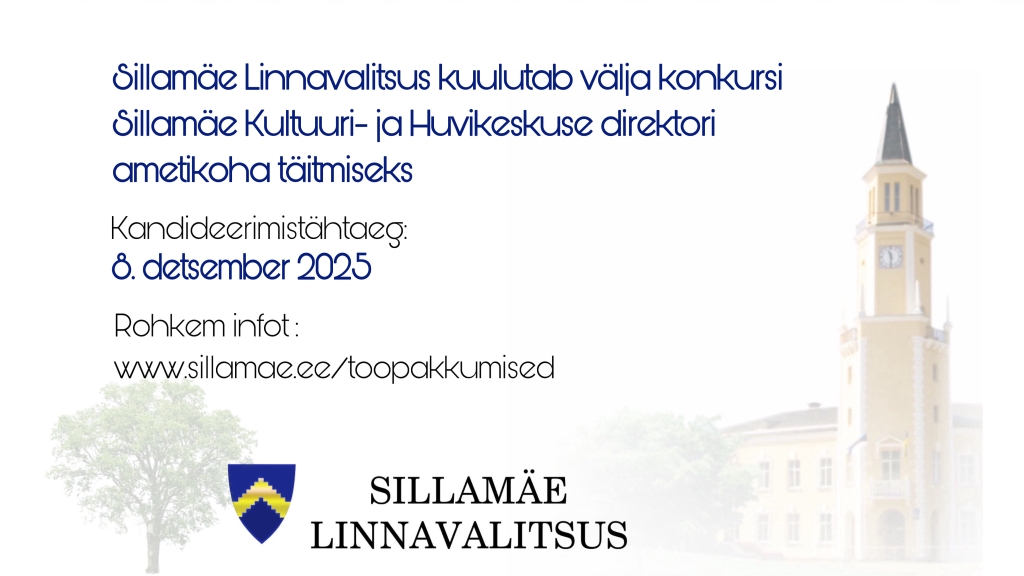 Töökuulutus_SKH direktori konkurss_tähtaeg 08.12.2025.JPEG